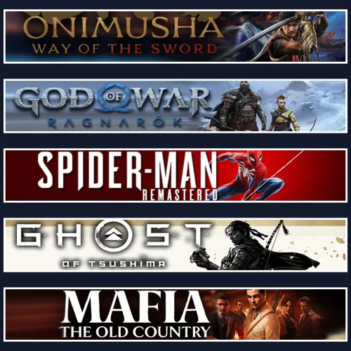 Onimusha +Ragnarök +SP1 +Tsushima +Mafia